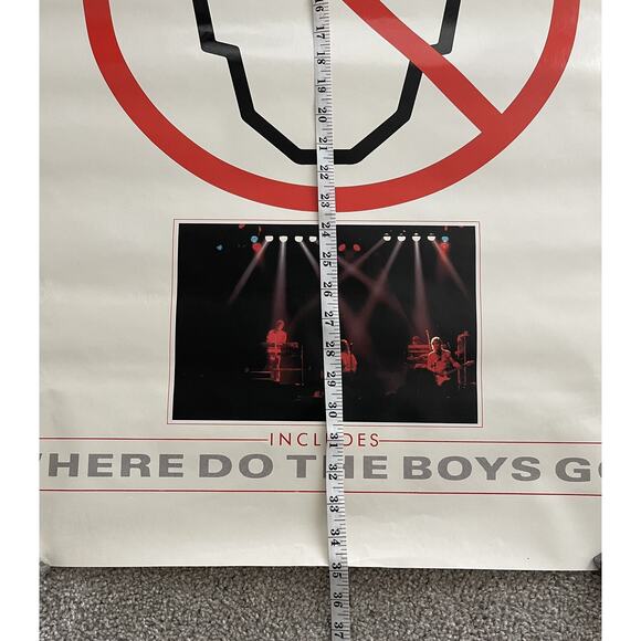 Rare 1980s Men Without Hats Folk Of The 80s Poster 23” X 35” Original Vintage - Picture 3 of 8